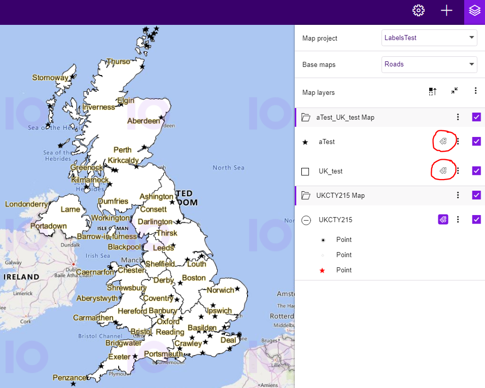 Spectrum Spatial Analyst (v20.1) - Labels default to off if map is not ...