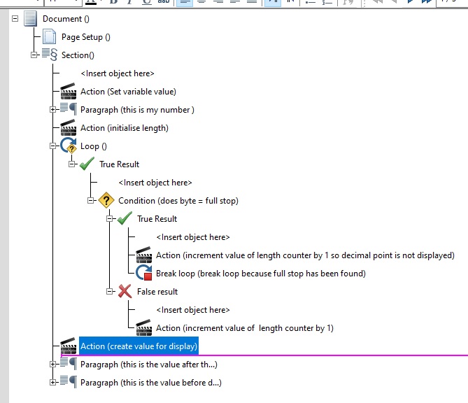 Displaying Value After Decimal Point In EngageOne Designer When Data Is