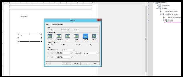 Creating rounded rectangle in EngageOne Designer