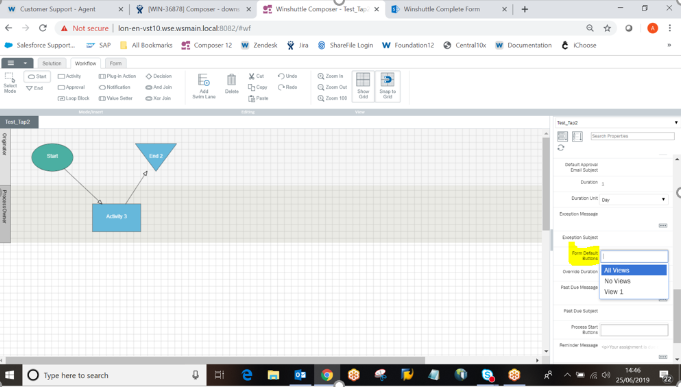 Button removal from Form- Save /Approve/ Reject