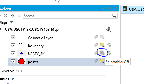 How to select data that falls within a given region or boundary using ...