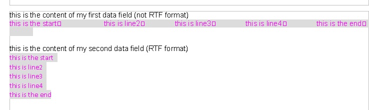 Doc1 XML Inputfile - data in a single tag spread over multiple lines