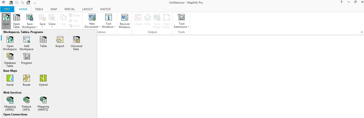 Working with Excel files in MapInfo Pro