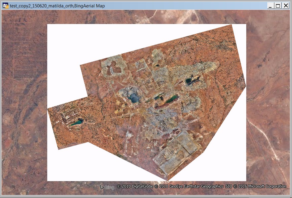 Making background of a raster image transparent for display purposes in ...