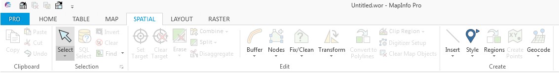 Creating Points and Saving a Workspace