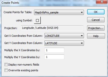 Creating Points and Saving a Workspace