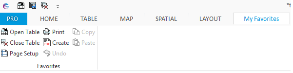 Customize the User Interface in MapInfo Pro