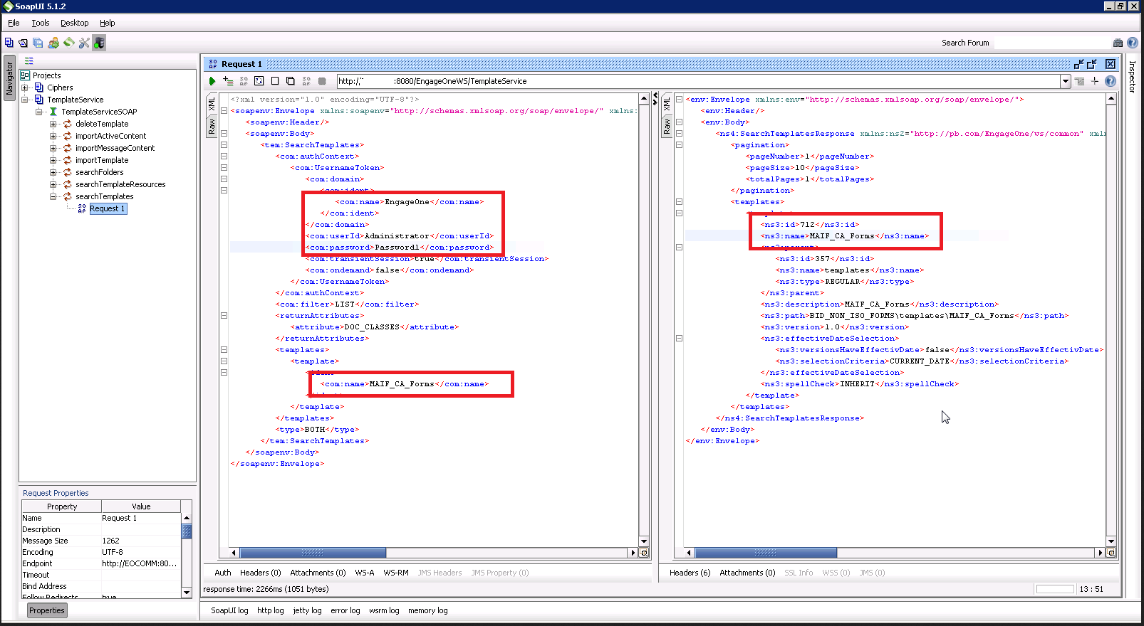 How to get the Template ID using EngageOne web services