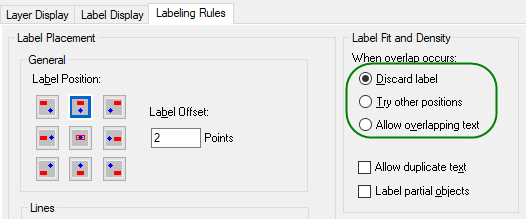 Labels overlap in Spectrum Spatial Analyst even after the layers were ...