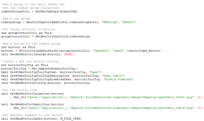 Developer Dojo: Porting your MapBasic applications to the Ribbon based ...