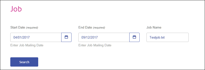 How to search Job / Input file(s) in EngageOne Delivery Audit Data ...