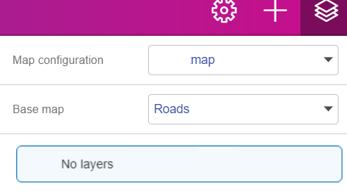 No map layers appear in Spectrum Spatial Analyst