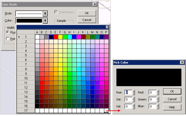 Editing the Style of Map Objects in MapInfo Pro