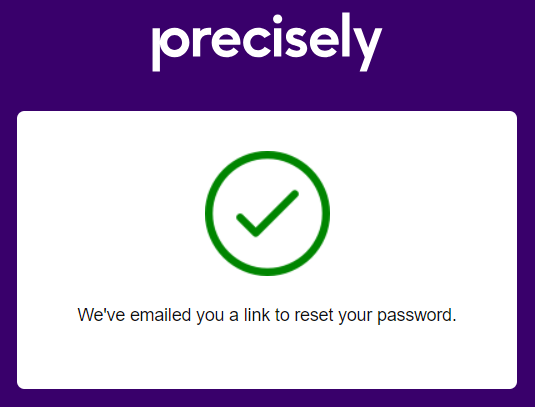 Reset Your Password