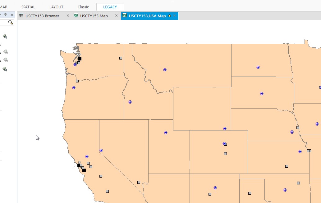 Shading regions based on the sum of Data for points within each region ...