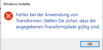 Resolving error 