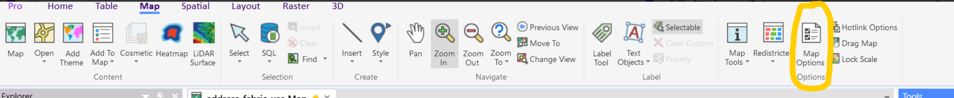 How to avoid clipping label using clipping tool
