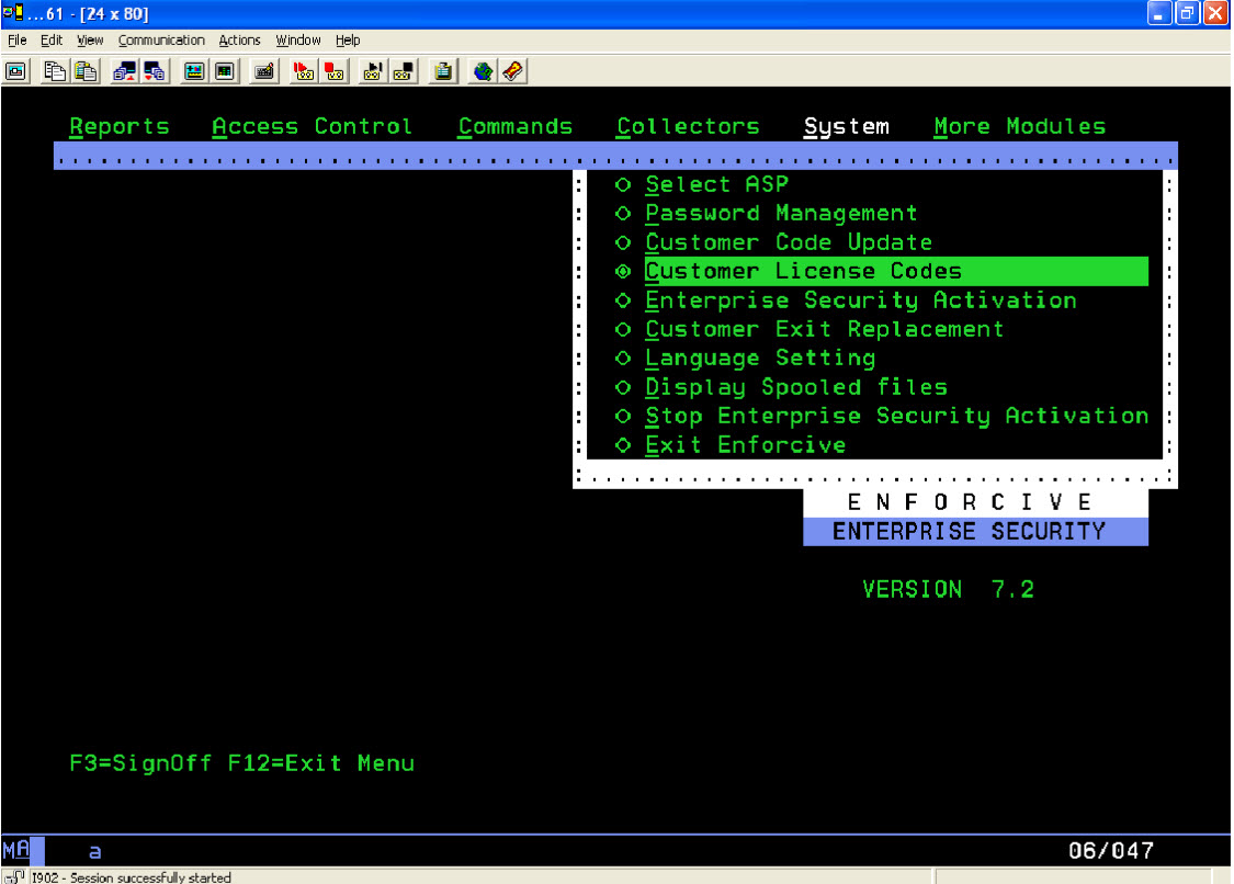 Enforcive: How to Enter Customer License Codes for Optional Modules