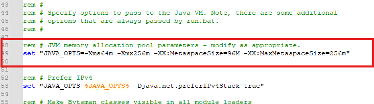Increase Maximum Memory for Enable Processes in Windows