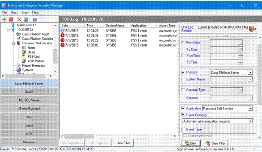 Can Enforcive Cross Platform Security Report Generator report on ...