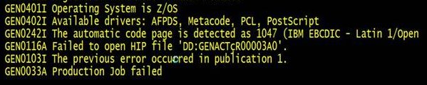 Resolve error GEN0116A on Mainframe with publishable Active Content in ...