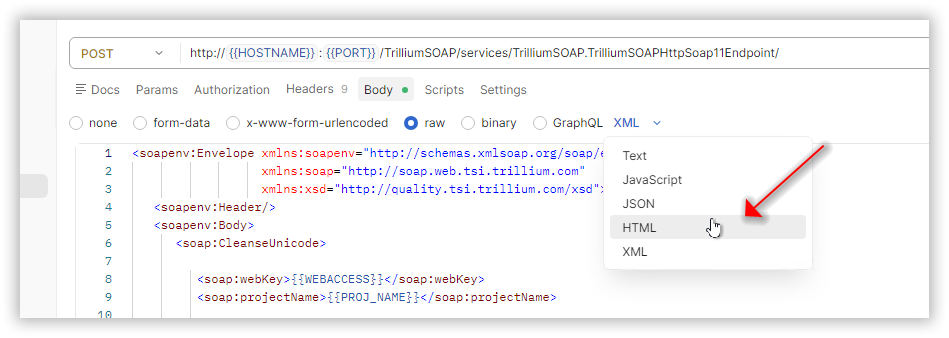 Trillium - Error Returns sending Requests to TrilliumSOAP ...