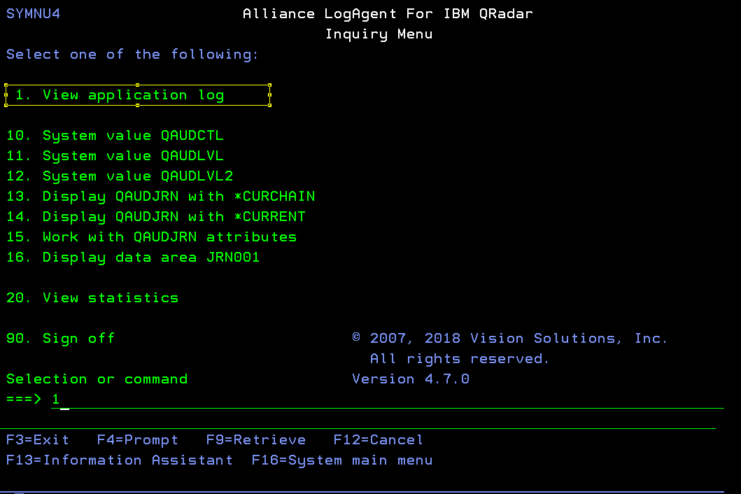Collecting the application log for Alliance LogAgent issues