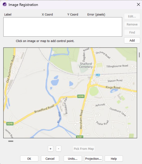 How to register a raster in MapInfo Pro