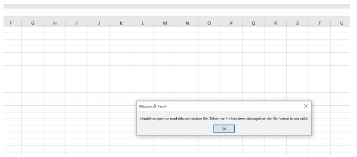 Evolve - Unable to read or open this Read file