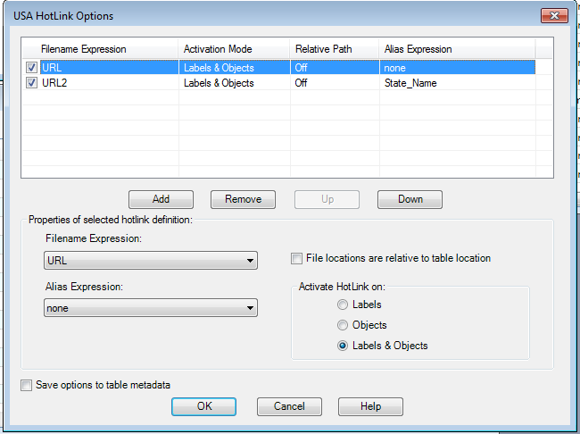 MapInfo Pro and the use of the Alias expression drop-down in the ...